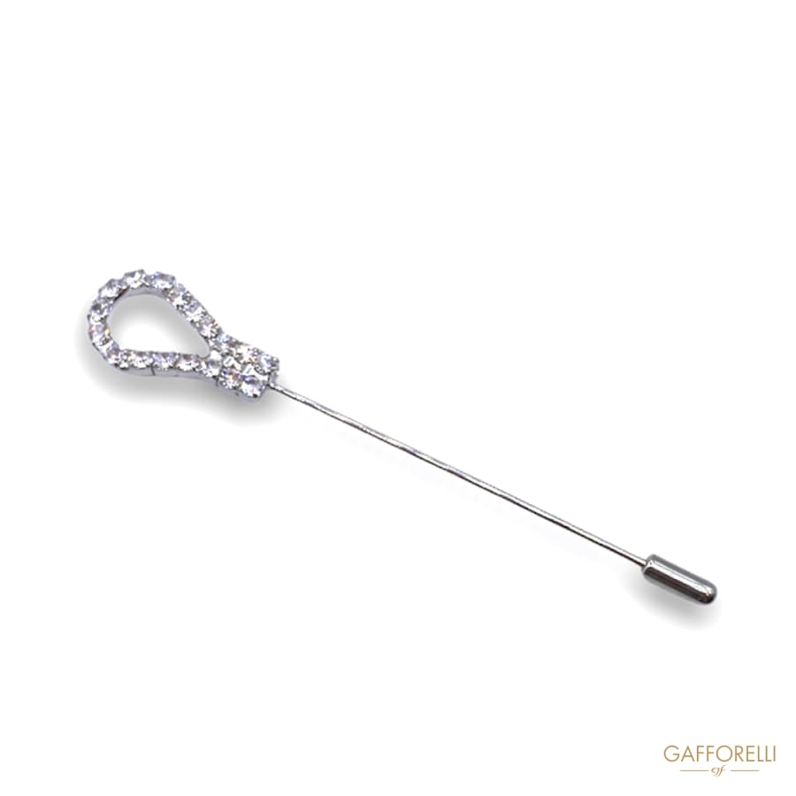 Elegant Brass Jewel Ferrule Pins 3485 p - Gafforelli Srl