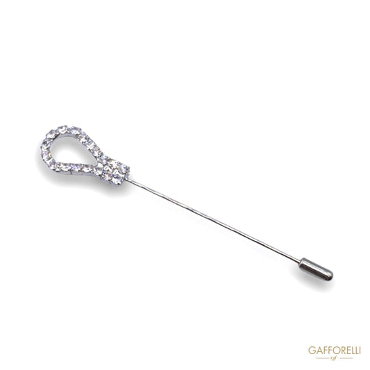 Elegant Brass Jewel Ferrule Pins 3485 p - Gafforelli Srl