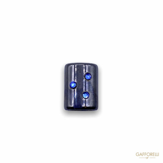 Elegant Cord End Flat Cilinder Shaped 2429 - Gafforelli Srl