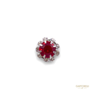 Elegant Jewel Pins with Butterfly Closure Hook U434