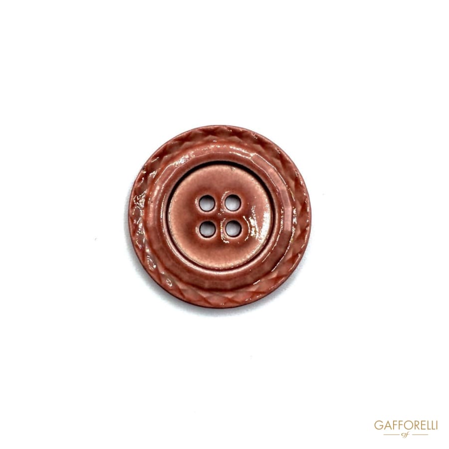 Enamel Metal Buttons With 4 Holes - Art. 4853 metal buttons