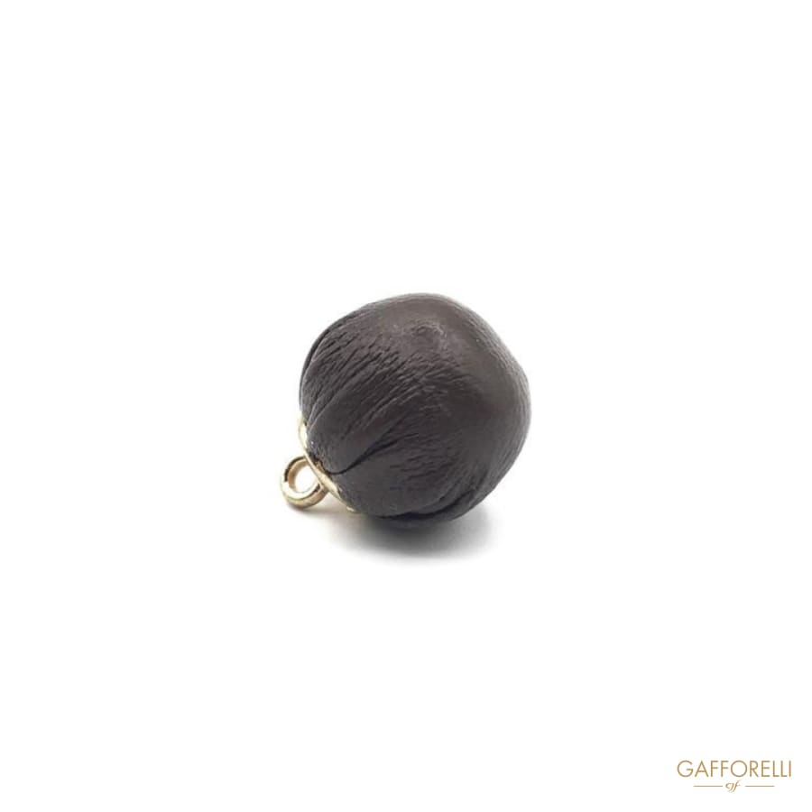 Fake Leather Polyester Button - Art. H136 polyester