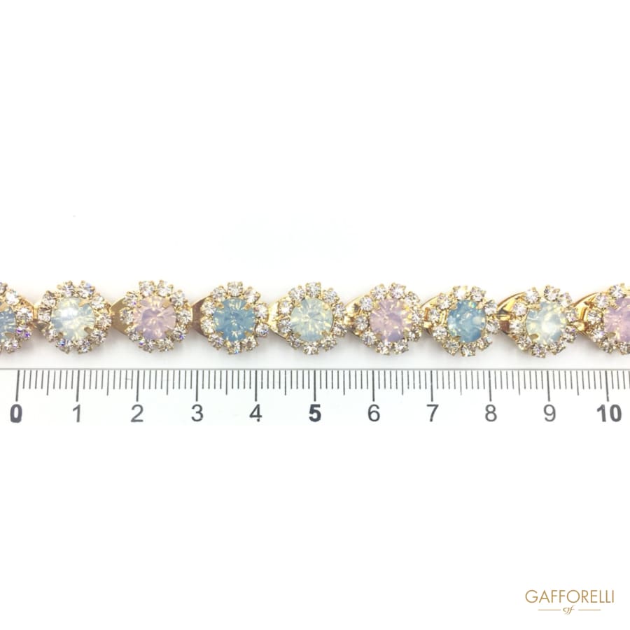 Fantasy Chain with Rhinestones - Art. 9120 rhinestones