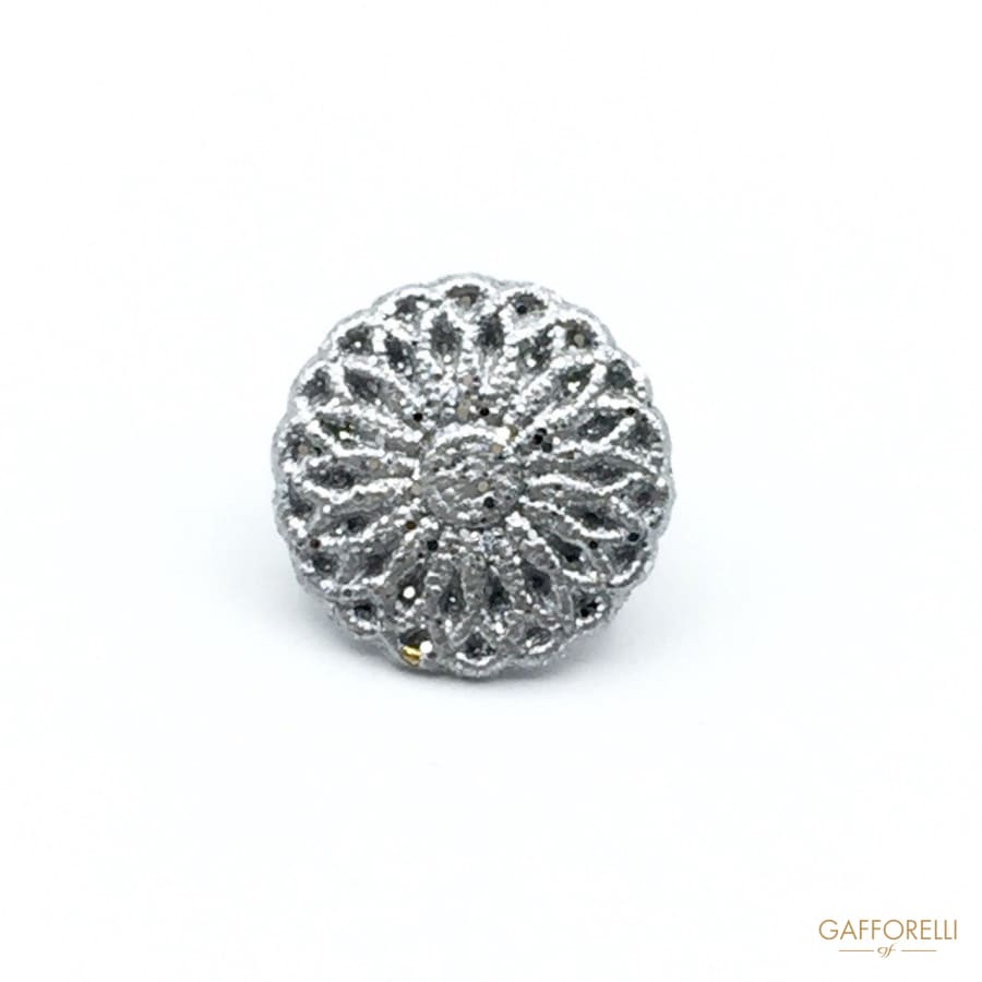 Filigrane Buttons With Glitters Created For Fancy Clothes -