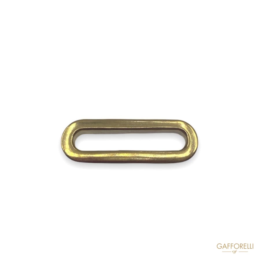 Flat Oval Brass Eyelet Shape 2823 - Gafforelli Srl BRASS