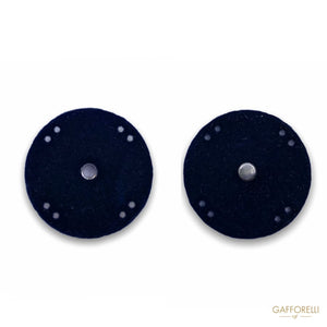 Flocked Snap Buttons B137 - Gafforelli Srl LIGHT • MODERN •