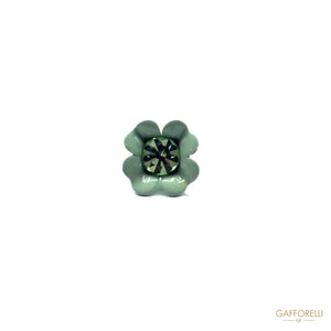 Flower Buttons with Central Swarovski Rhinestone - Art.