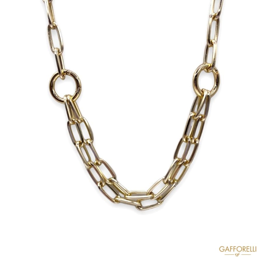 Gold Chain Necklace (100pz) C287 - Gafforelli Srl Necklaces