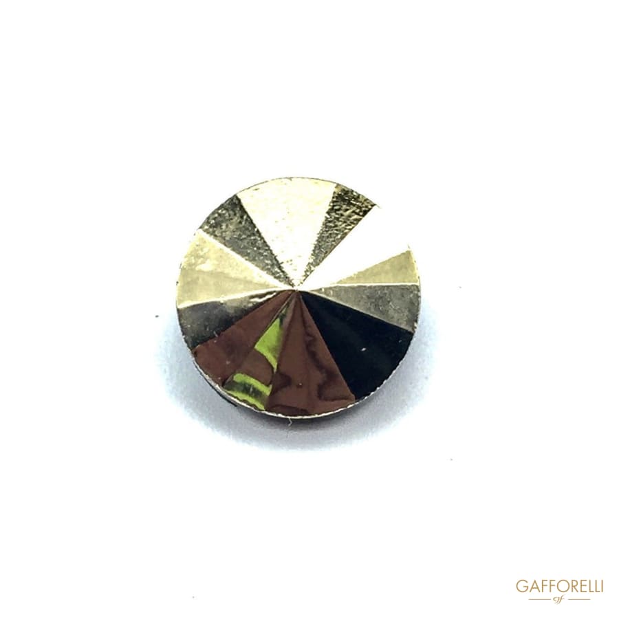 Gold Rhinestones Button - Art. 9206 shirt rhinestone