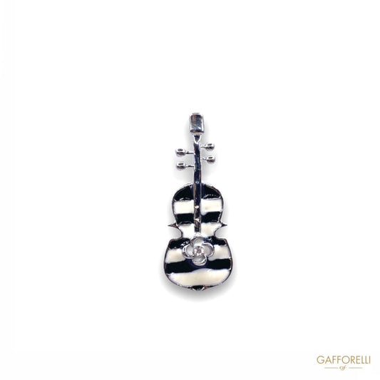Guitar Pins with Metal Base and Butterfly Closure E156 d