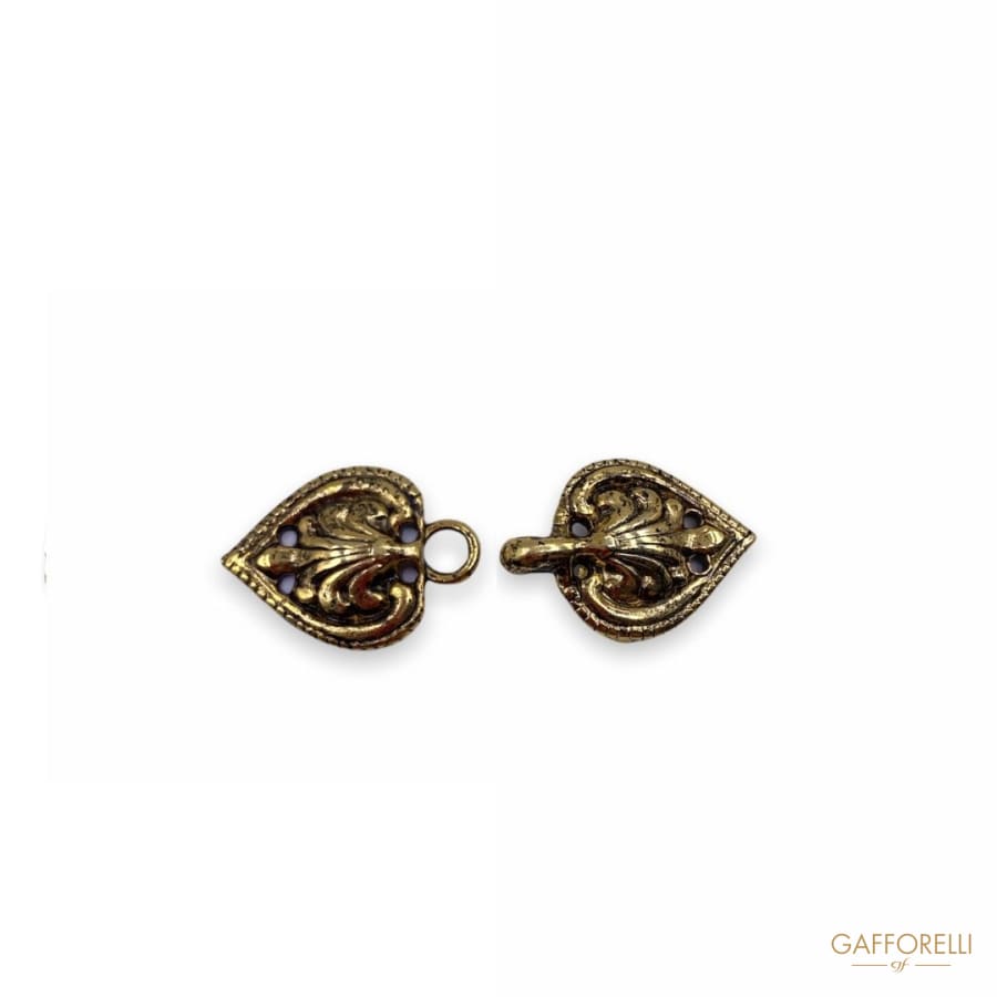 Hook In The Shape Of a Pike Baroque Style 0495 - Gafforelli
