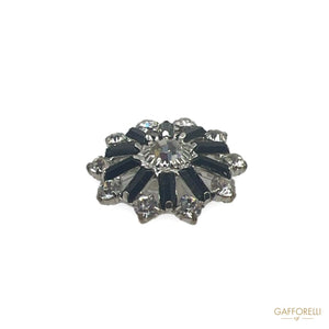 Jewel Button A624 - Gafforelli Srl rhinestone clothing