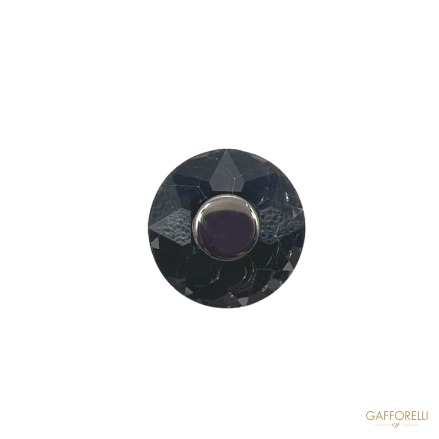 Jewel Button With Central Stud A692 - Gafforelli Srl