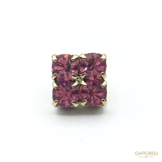 Jewellery Buttons with Rhinestones - Art. 3739 shirt