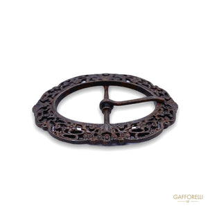 Liberty Style Oval Buckle 2127 - Gafforelli Srl buckles