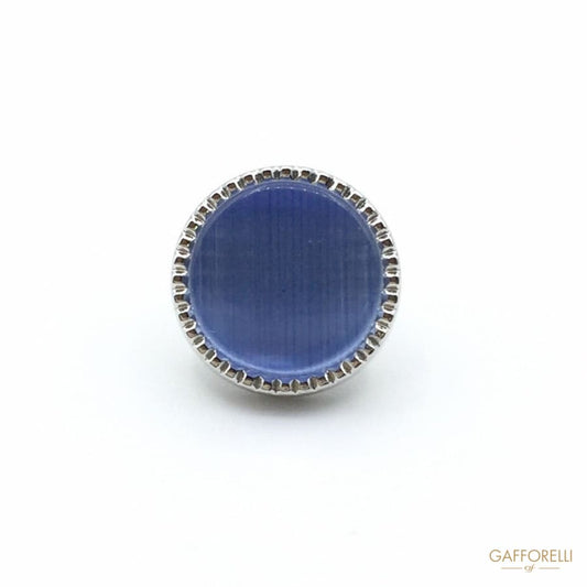 Metal Buttons with Matt Glass- Art. 9035 glass