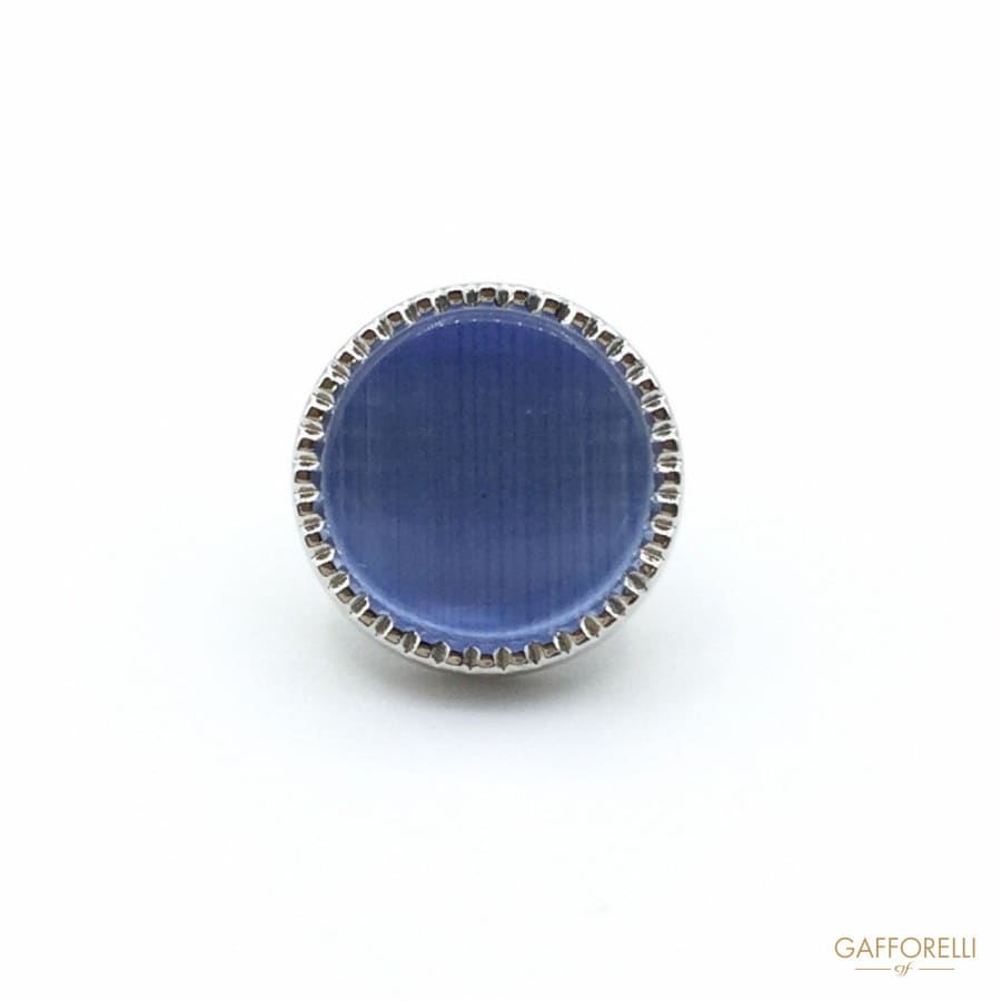 Metal Buttons with Matt Glass- Art. 9035 glass