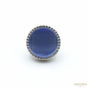 Metal Buttons with Matt Glass- Art. 9035 glass