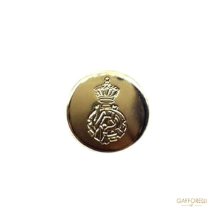 Metal Buttons With Rilief Logo - Art. 336 metal buttons