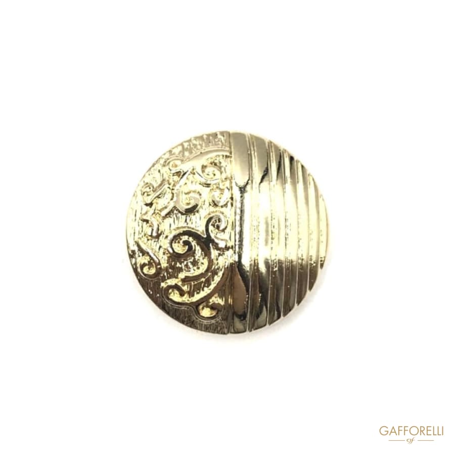 Metal Gold Button - Art. 4453 metal buttons