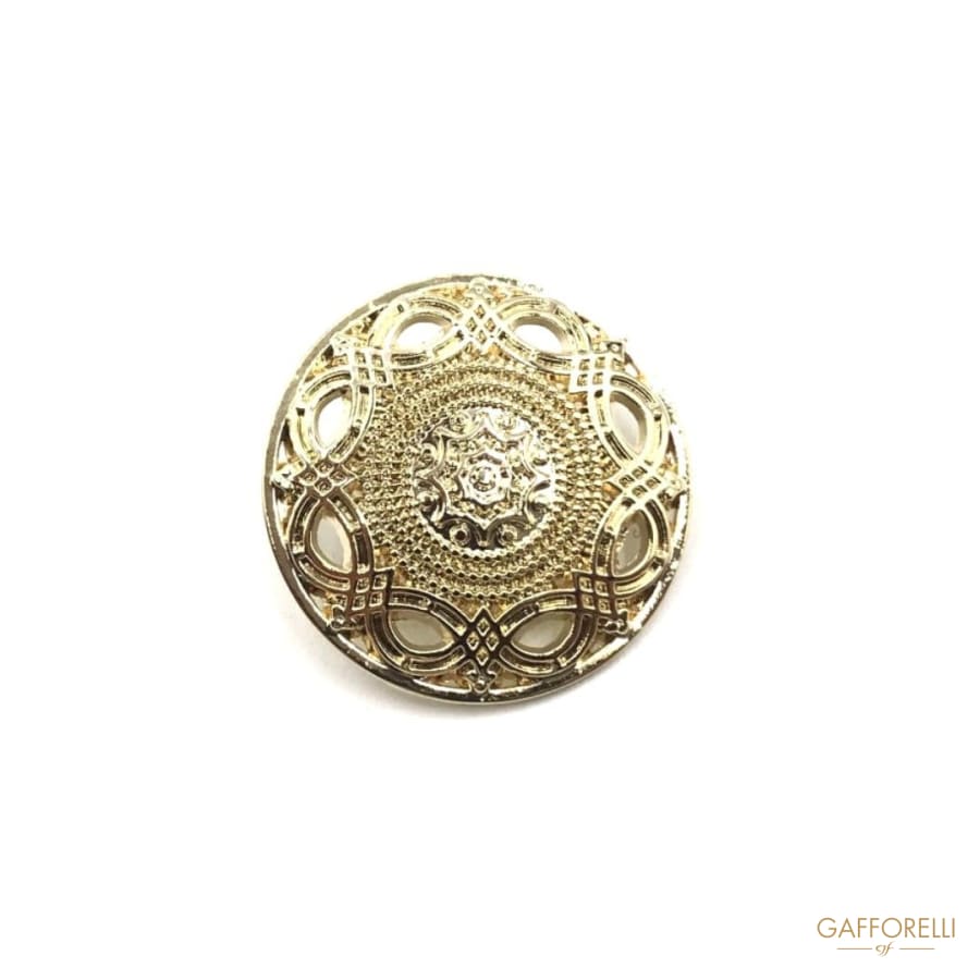 Metal Gold Button - Art. 4494 metal buttons