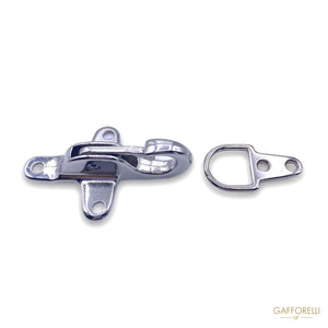 Metal Hook With Particular Shape And Holes 0565 - Gafforelli