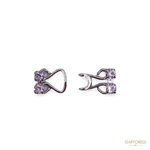 Metal Hook With Swarovski 3436 - Gafforelli Srl CLASSIC •
