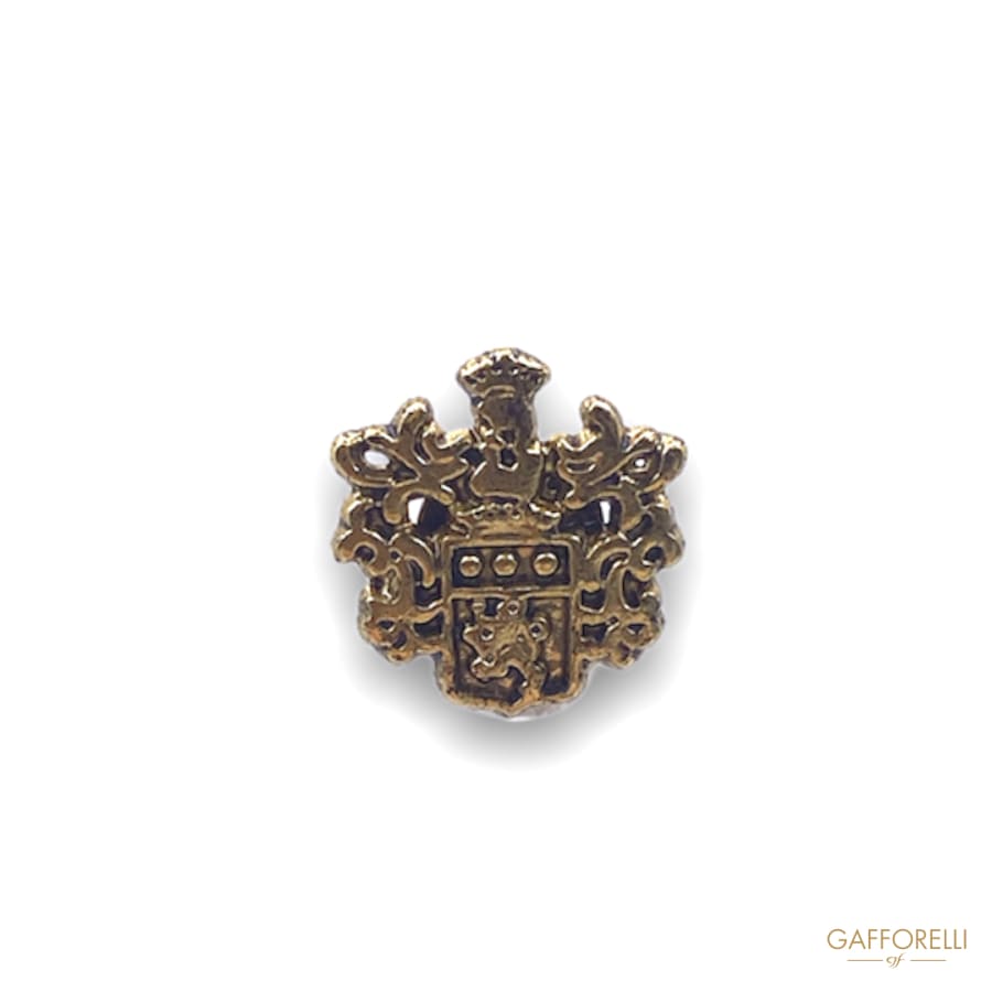 Metal Pins With Emblem Butterfly Closure U426 - Gafforelli