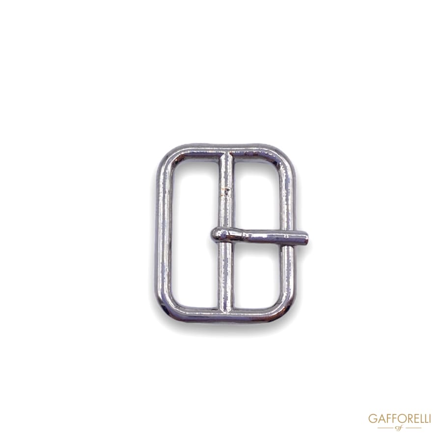 Metal Rectangular Buckle with Round Corners 0351
