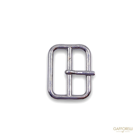 Metal Rectangular Buckle with Round Corners 0351