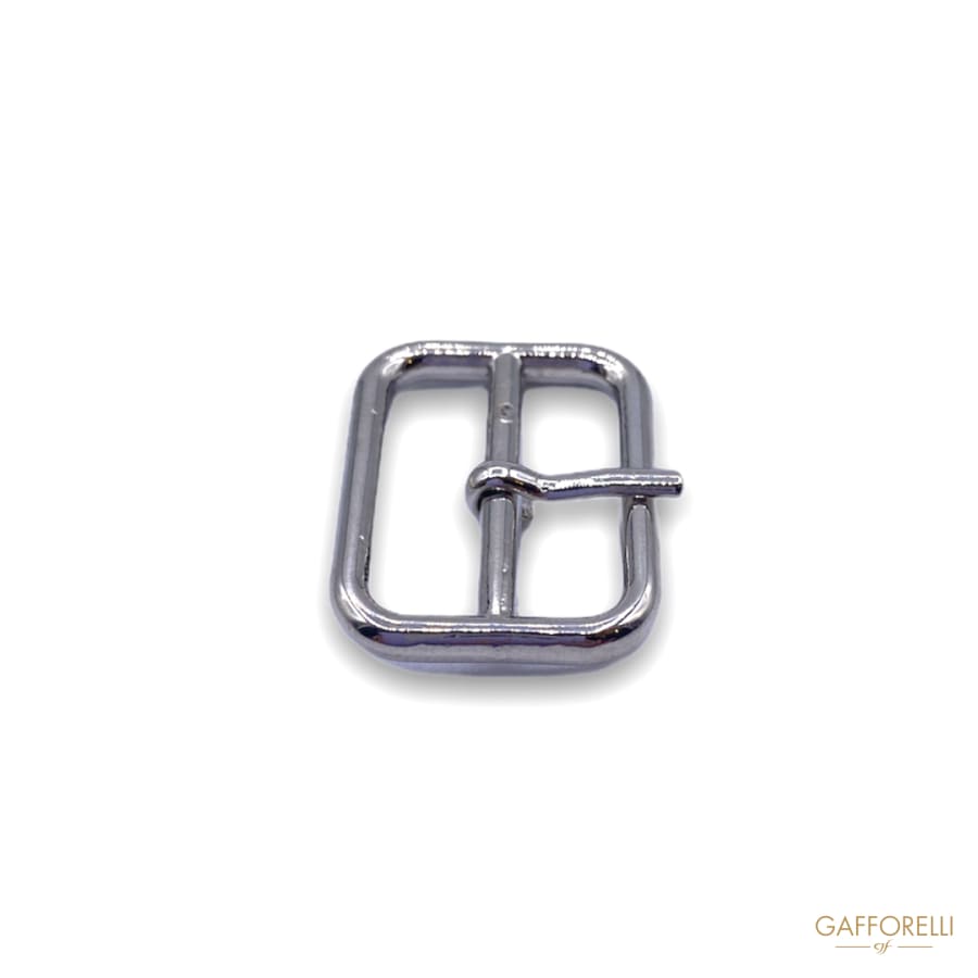 Metal Rectangular Buckle with Round Corners 0351