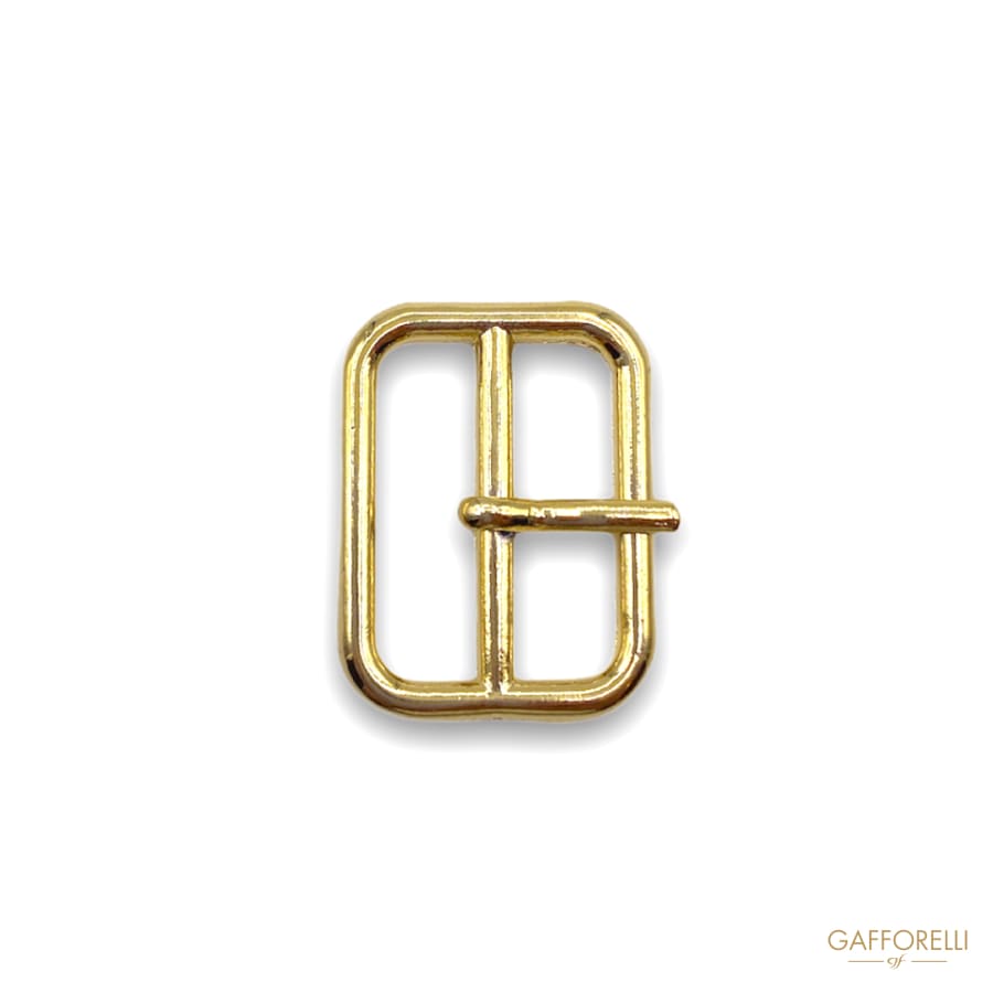 Metal Rectangular Buckle with Round Corners 0351