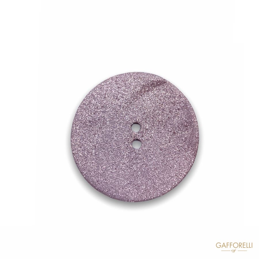 Mother-of-pearl Button Covered With Glitter G104 -