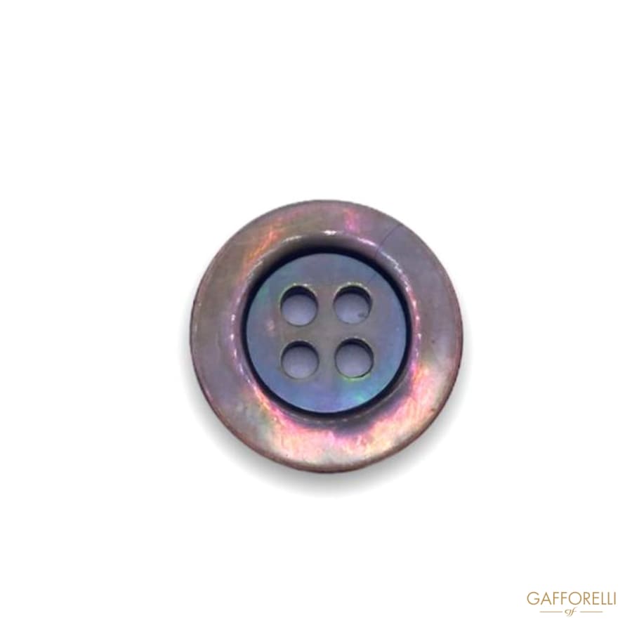 Mother of Pearl Buttons with 4 Holes and Big Border 580