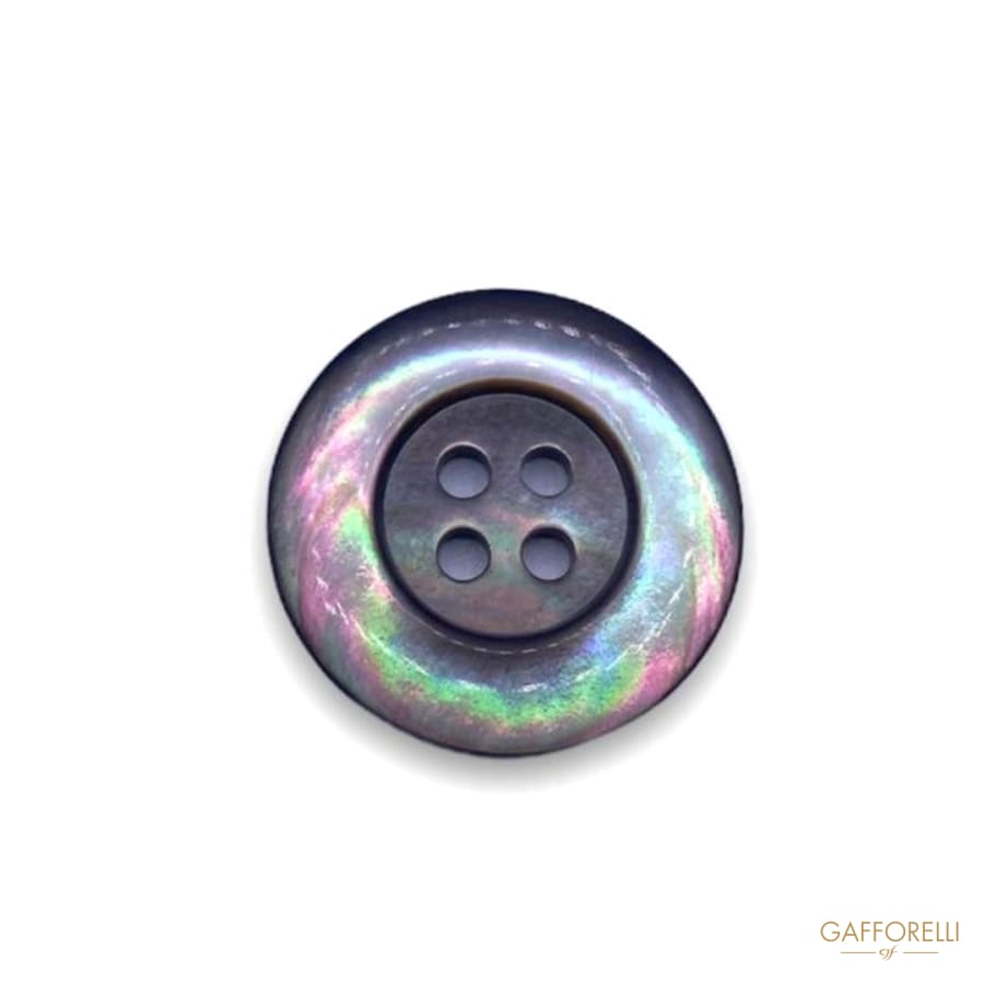 Mother Of Pearl Buttons With Border 413 - Gafforelli Srl
