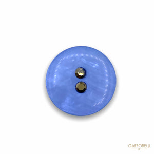 Mother Of Pearl Effect Polyester Buttons With Central