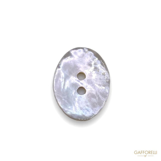 Mother of Pearl Oval Buttons 648 - Gafforelli Srl AKOYA