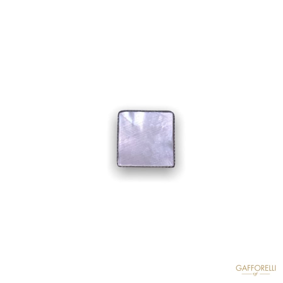Mother of Pearl Square Buttons - Art. 824 shirt mother