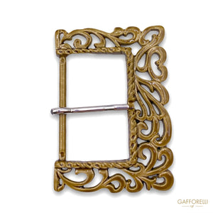Nouveaux Rectangular Buckle 2114 - Gafforelli Srl buckles