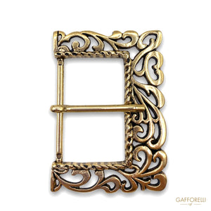 Nouveaux Rectangular Buckle 2114 - Gafforelli Srl buckles