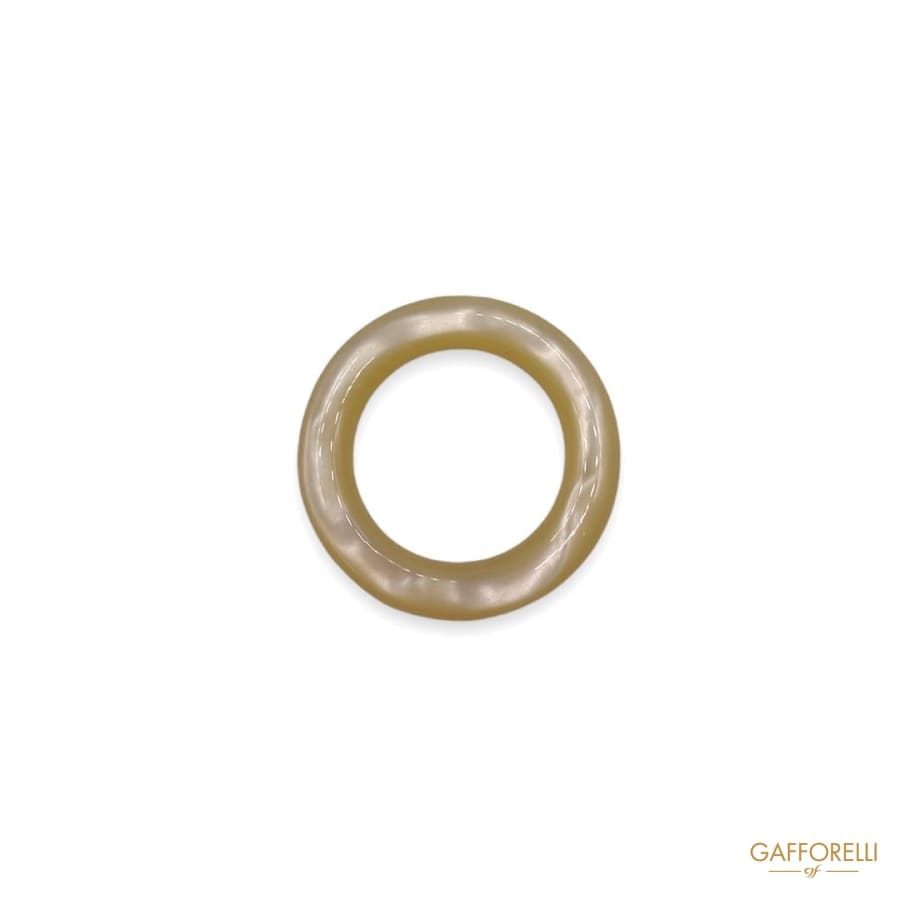 Nylon Nacre Effect Ring 7056 - Gafforelli Srl rings