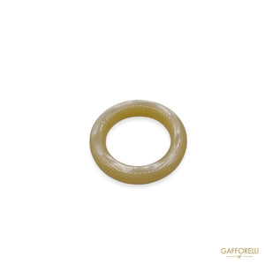 Nylon Nacre Effect Ring 7056 - Gafforelli Srl rings