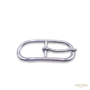 Oval Metal Buckle 0634 - Gafforelli Srl buckles • CLASSIC •