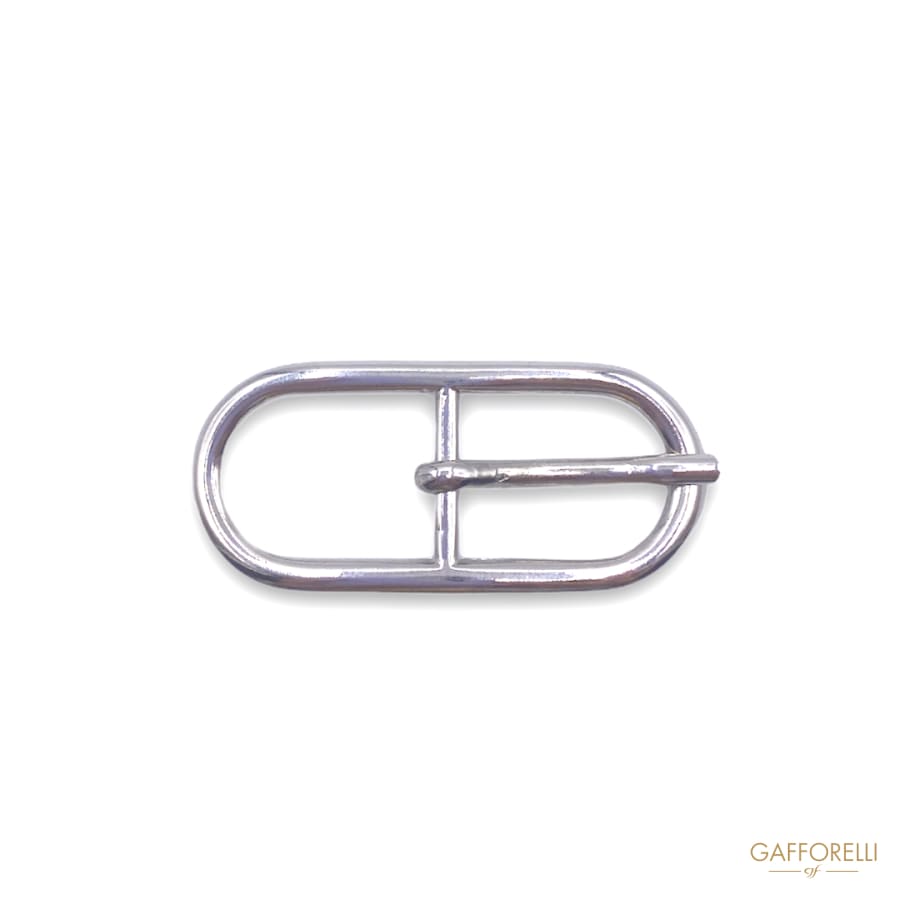 Oval Metal Buckle 0634 - Gafforelli Srl buckles • CLASSIC •