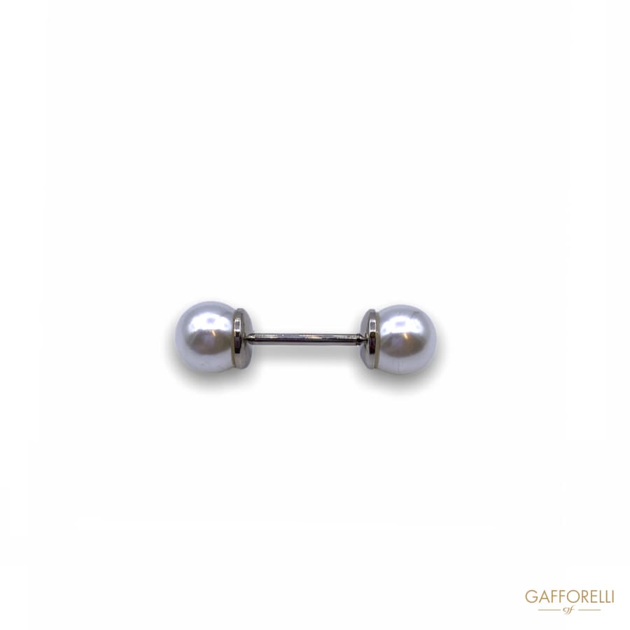 Piercing with Unscrewable Pearls E174 - Gafforelli Srl