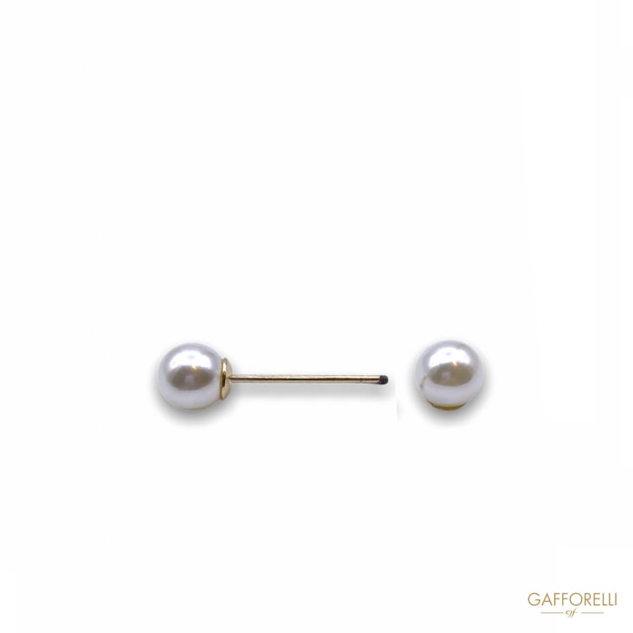 Piercing with Unscrewable Pearls E174 - Gafforelli Srl