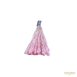 Pink Tassel In Acetate Thread H266 - Gafforelli Srl tassels