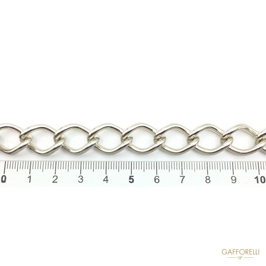 Polished Groumette Aluminium Chain - Art. 2168 Liscia