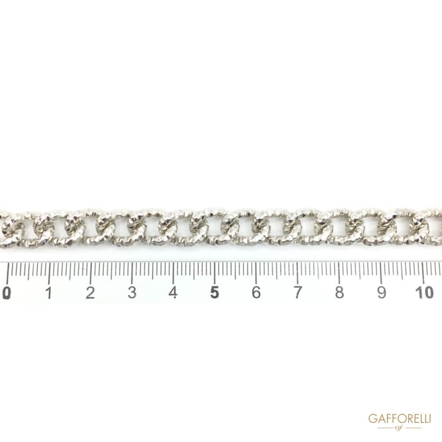 Polished Groumette Aluminium Chain - Art. 2616 aluminium