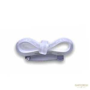 Polyester Bow Brooch D257 - Gafforelli Srl BOW • brooches •